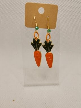 Carrot Earrings